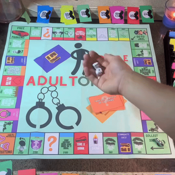 AdultTopoly™ Couples Game — The Game Night That Brings the Heat 🔥