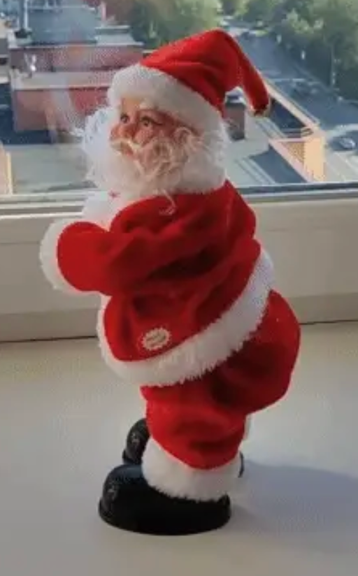 Santa’s Merry Climb – Musical Rope Decoration