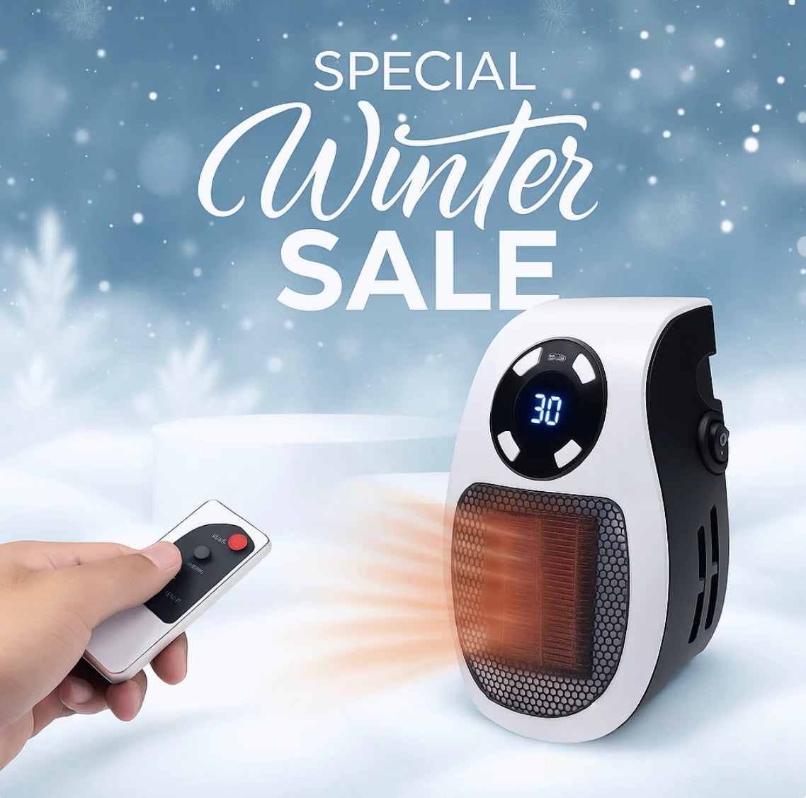 Heatsync™ Heater — Instant Room Warmth With One Simple Plug-In