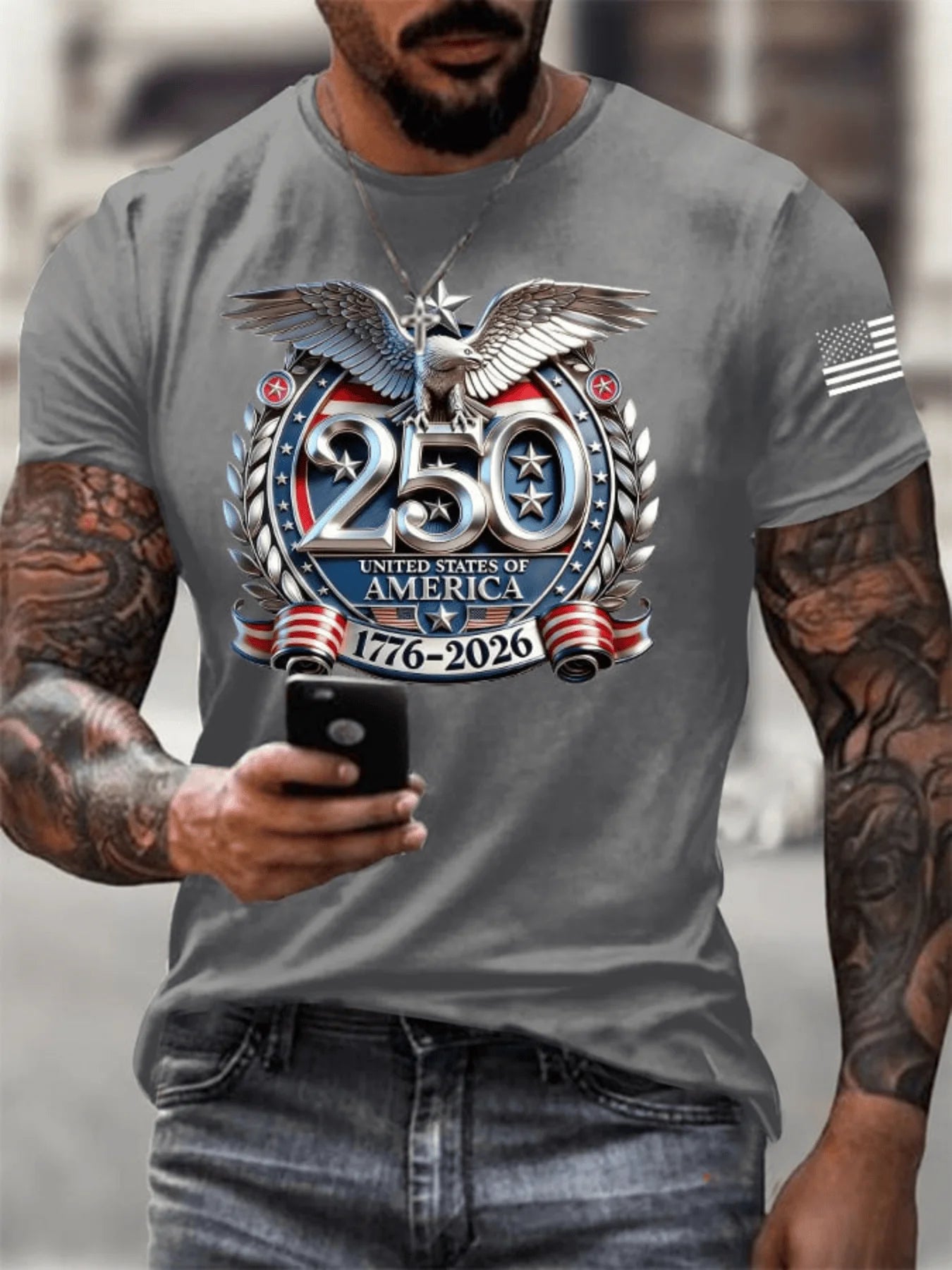 Liberty Eagle Commemorative Street Tee