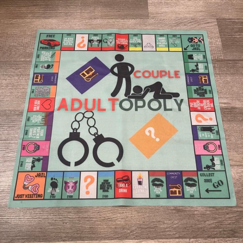 AdultTopoly™ Couples Game — The Game Night That Brings the Heat 🔥