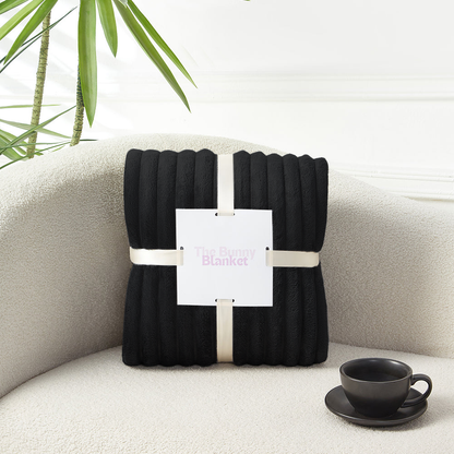 CloudSoft Bunny Cuddle Throw Blanket