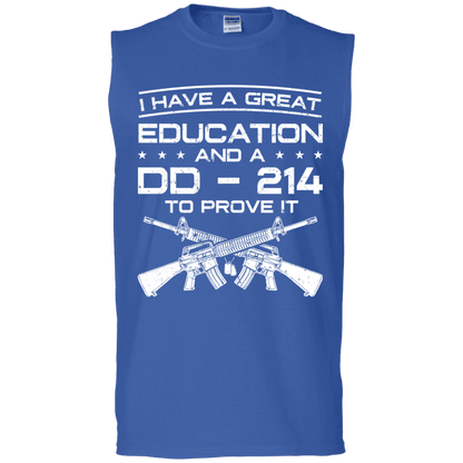 Proud Veteran DD214 Proof T-Shirt