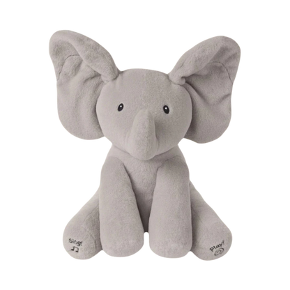 Charming Peekaboo Elephant