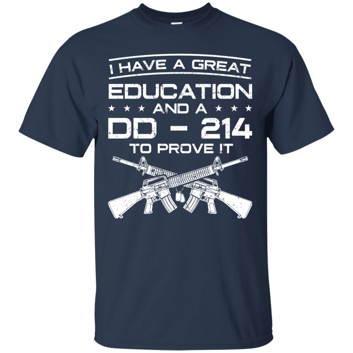 Proud Veteran DD214 Proof T-Shirt