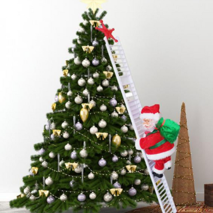 Climbing Santa Holiday Decor