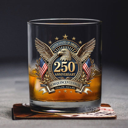 Patriot 250th Whiskey Commemorative Glass
