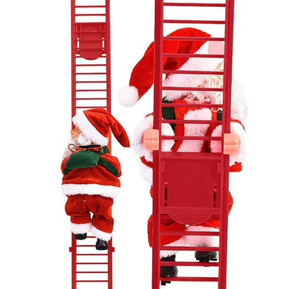 Climbing Santa Holiday Decor