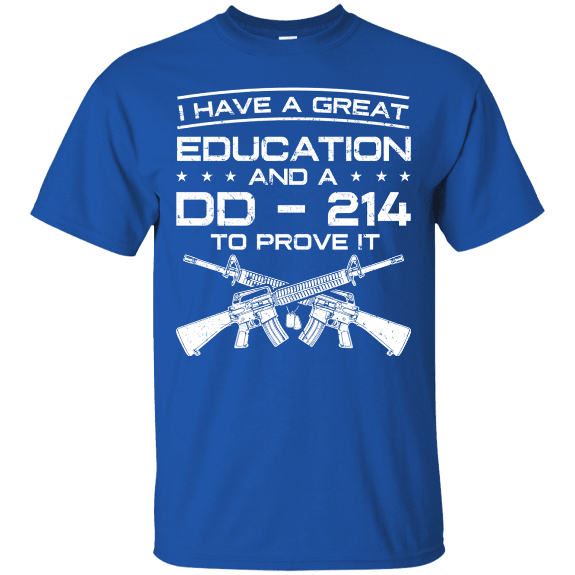 Proud Veteran DD214 Proof T-Shirt