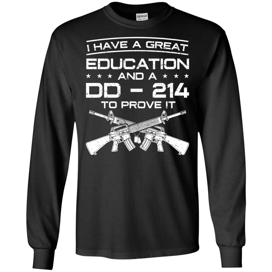 Proud Veteran DD214 Proof T-Shirt