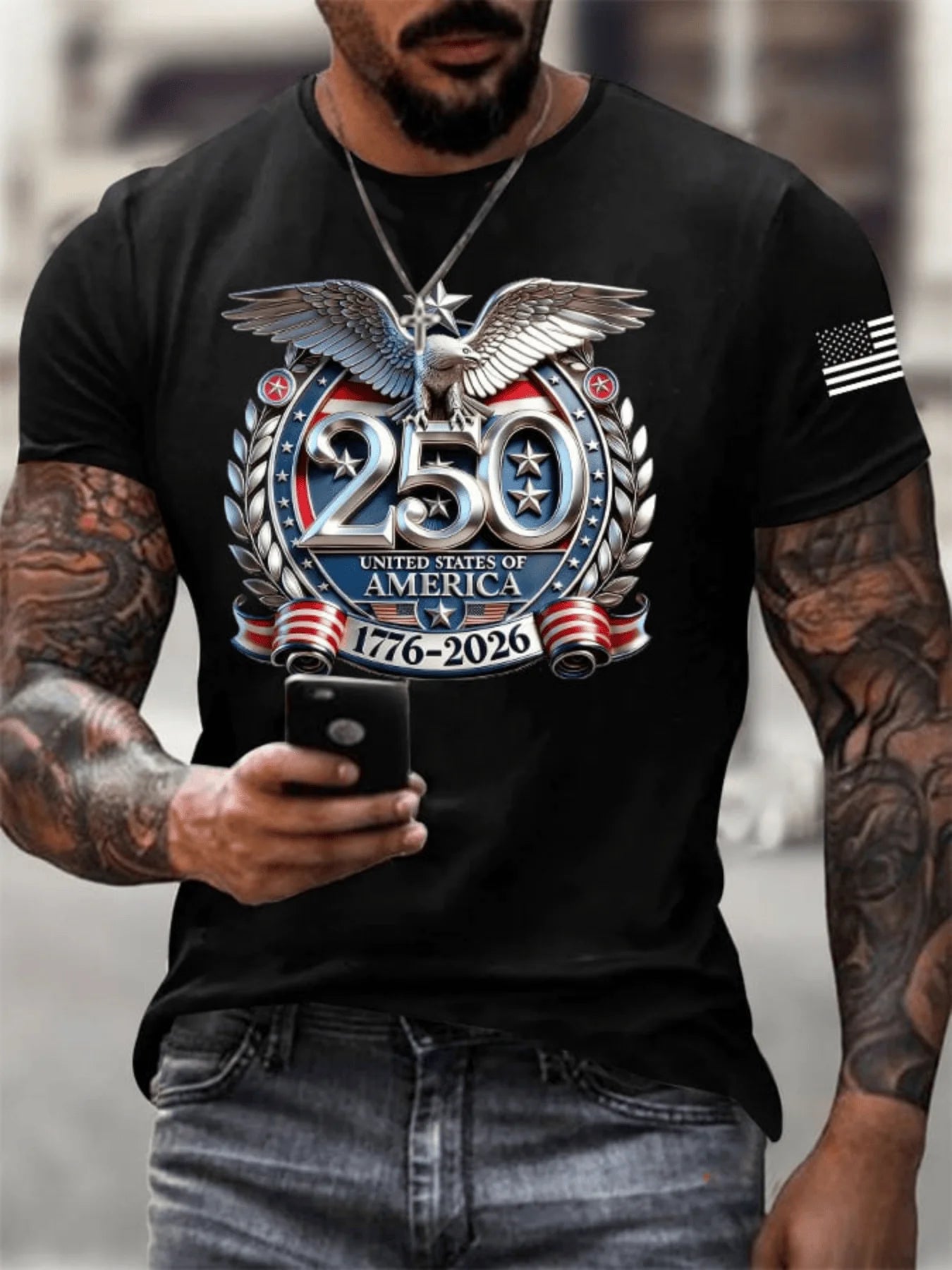 Liberty Eagle Commemorative Street Tee