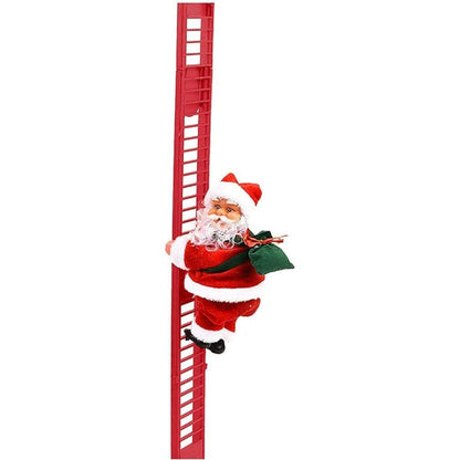 Climbing Santa Holiday Decor