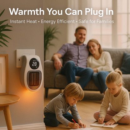 Heatsync™ Heater — Instant Room Warmth With One Simple Plug-In