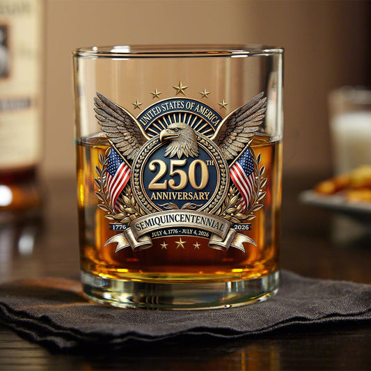 Patriot 250th Whiskey Commemorative Glass