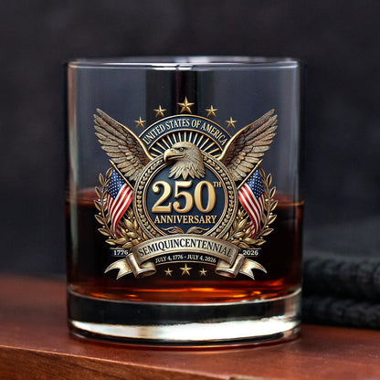 Patriot 250th Whiskey Commemorative Glass