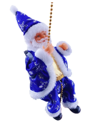 Santa’s Merry Climb – Musical Rope Decoration