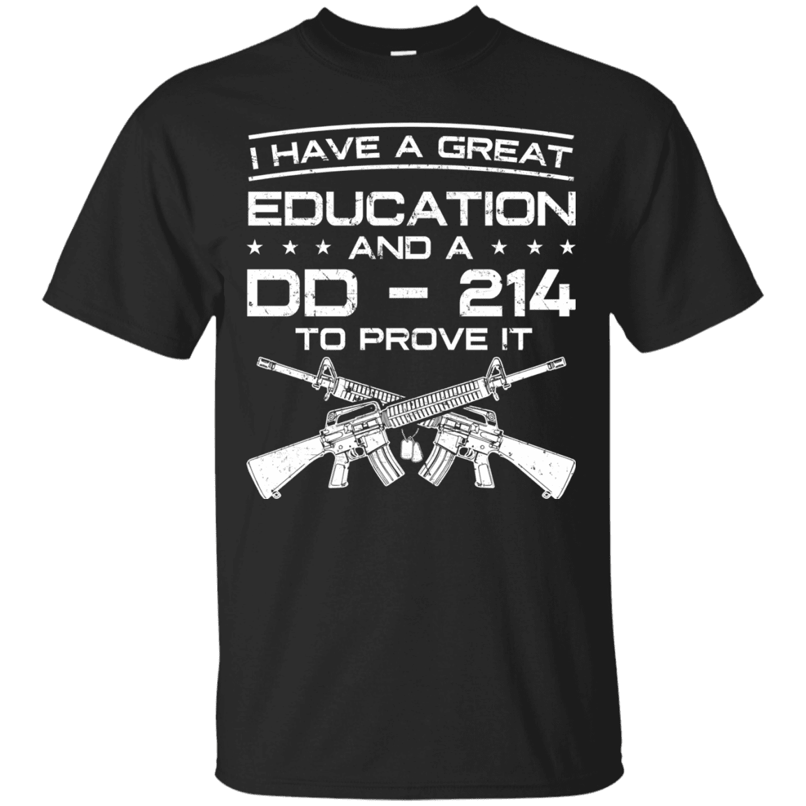 Proud Veteran DD214 Proof T-Shirt
