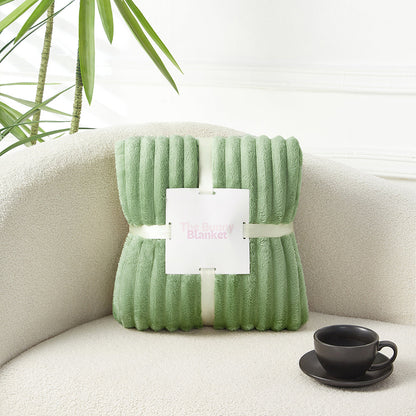 CloudSoft Bunny Cuddle Throw Blanket