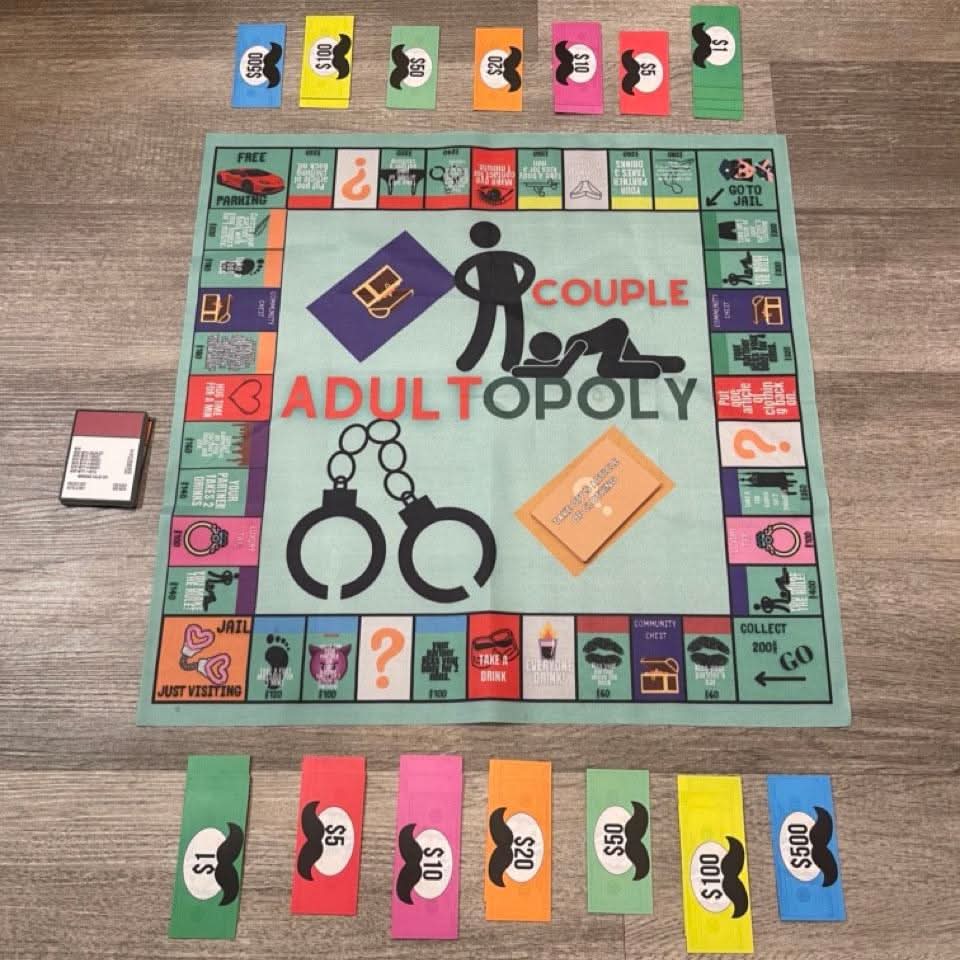 AdultTopoly™ Couples Game — The Game Night That Brings the Heat 🔥