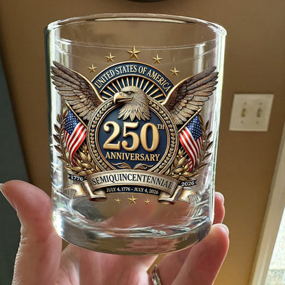 Patriot 250th Whiskey Commemorative Glass