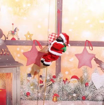 Santa’s Merry Climb – Musical Rope Decoration