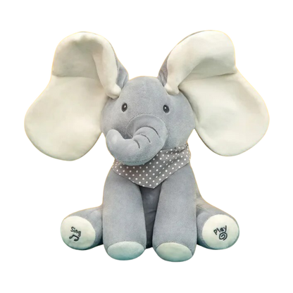 Charming Peekaboo Elephant